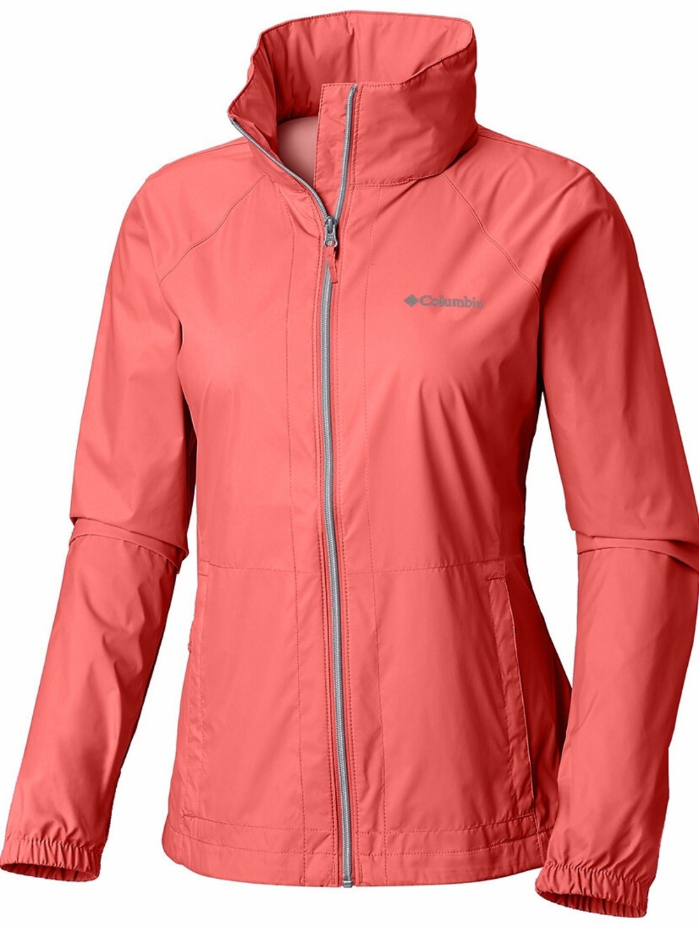 Womens Columbia "Access Point II" Omni-Shield Packable Rain Wind Jacket